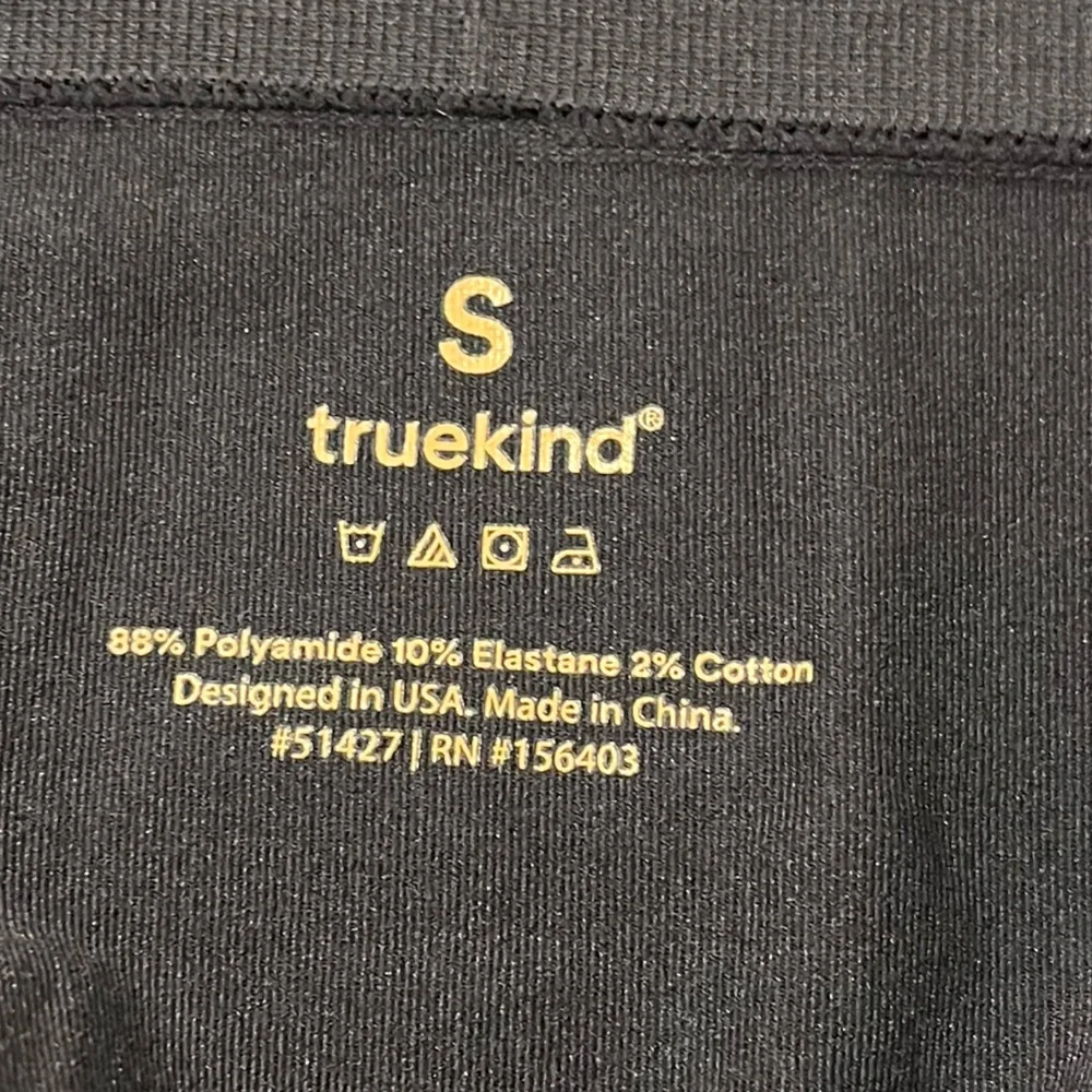 Truekind NWT Ultra-Soft Essentials Black Full Coverage Briefs Panties Size Small